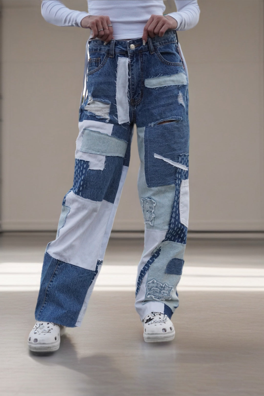 Patchwork Jeans