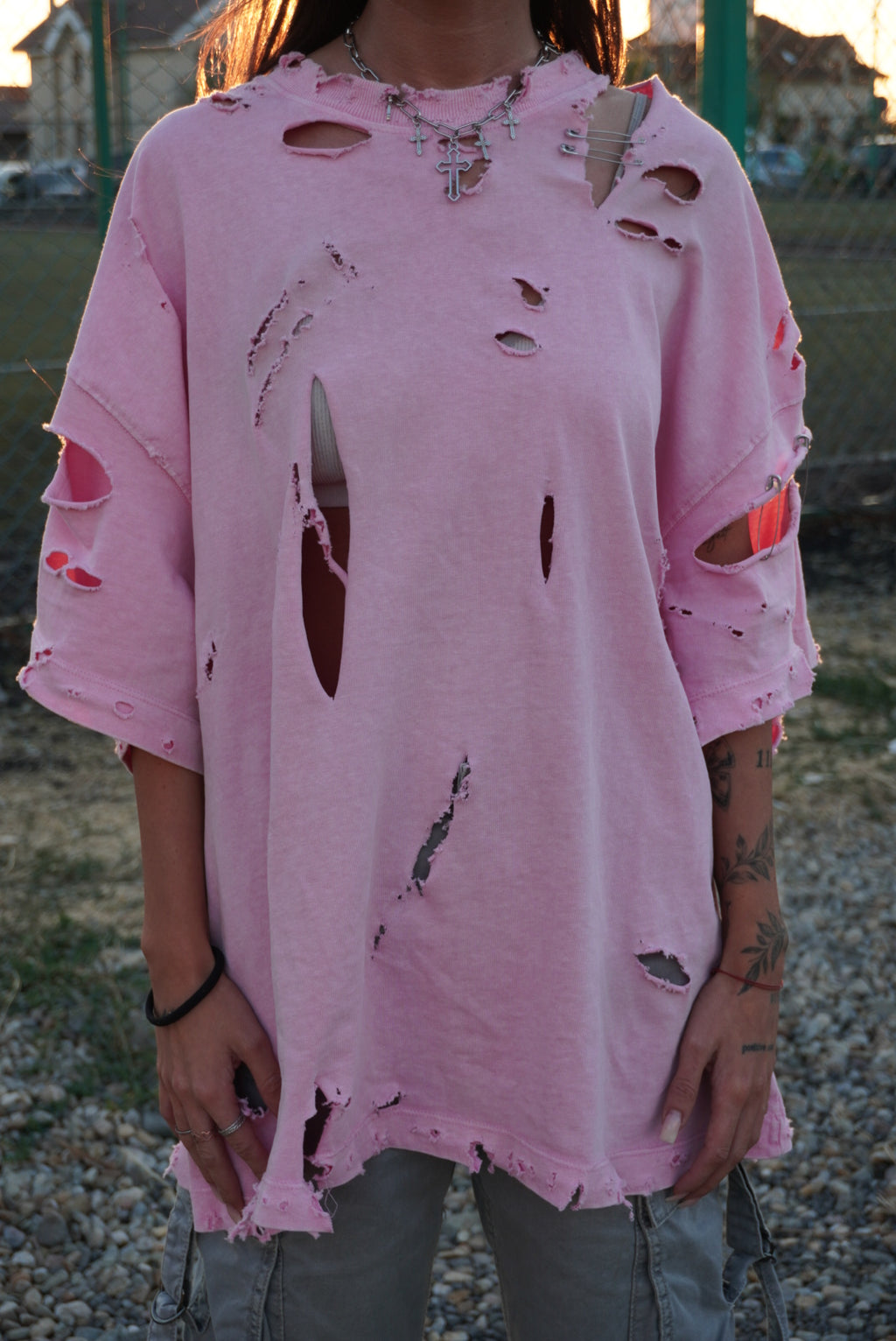 Cut-Out T-Shirt