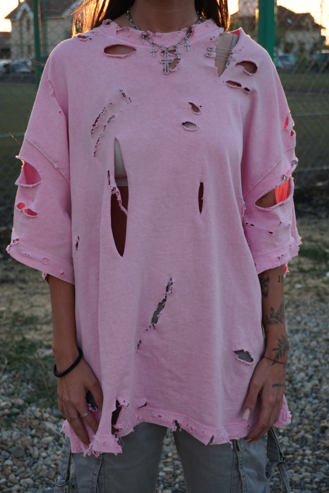 Cut-Out T-Shirt